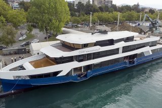 Le premier bateau Naviexpress de la CGN s'appellera "Evian-les-Bains" (archives).